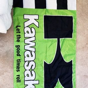 RACING ROOM TAPESTRY KAWASAKI AUTOMOTIVE